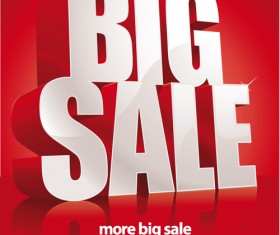 Cover of Big Sale publicize page vector 05