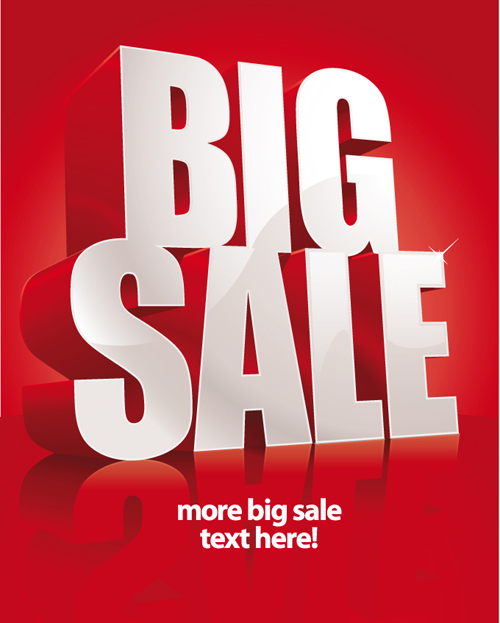 Cover of Big Sale publicize page vector 05