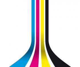 CMYK elements vector backgrounds set 04