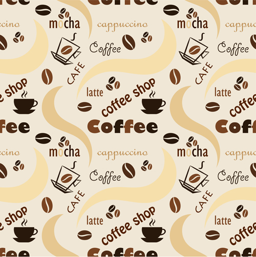 Set of Coffee logo design elements mix vector 04