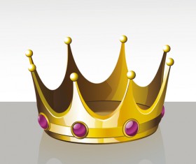Noble of Crown design vector set 01