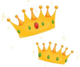 Noble of Crown design vector set 02