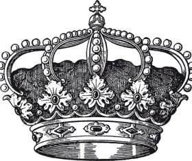 Noble of Crown design vector set 04