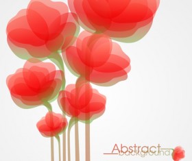 Elements of floral backgrounds vector illustration 05