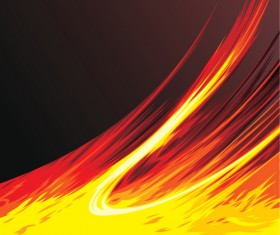 Set of golden glow  Backgrounds vector graphic 02