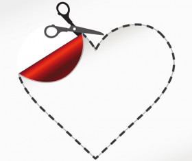 Set of Different Heart mix vector 03