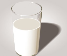 Milk Advertising theme design elements vector 03