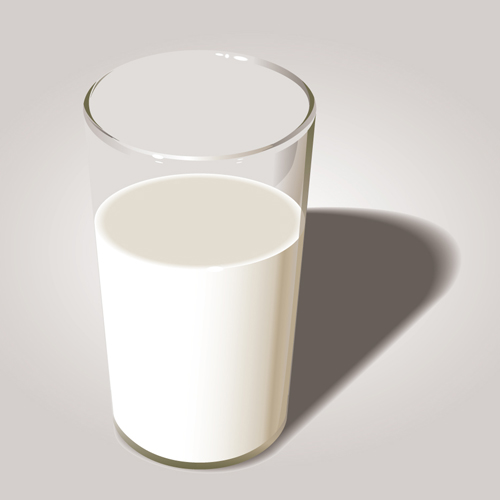 Milk Advertising theme design elements vector 03