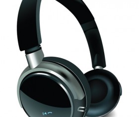 Set of music elements vector graphic 07