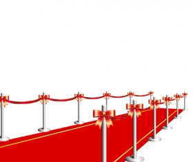Noble Red Carpet vector set 05