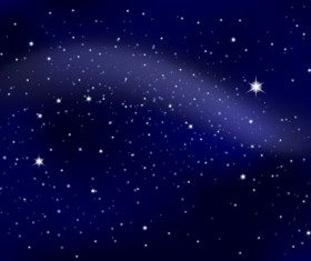 Shiny Sky with Stars design vector background 05