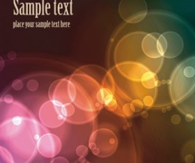 Colorful Splash vector backgrounds set 04