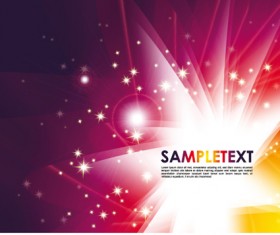 Different Stars vector backgrounds set 02