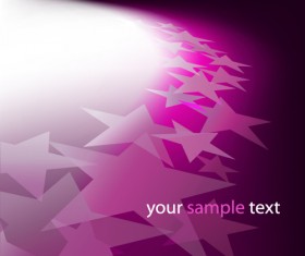 Different Stars vector backgrounds set 03