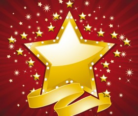 Different Stars vector backgrounds set 05