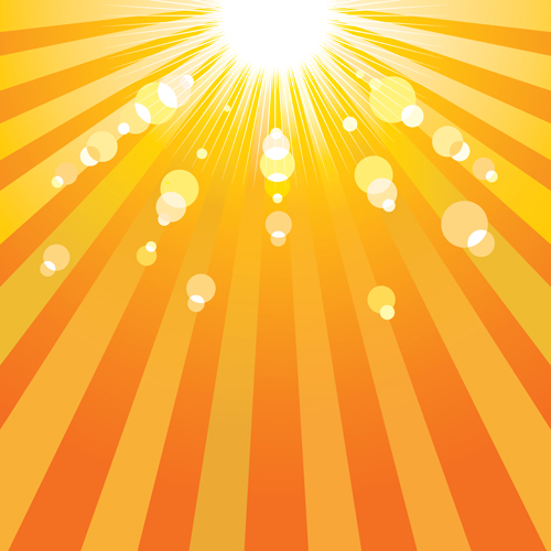 Dazzle sunshine background vector 02