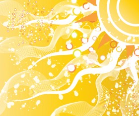 Dazzle sunshine background vector 04