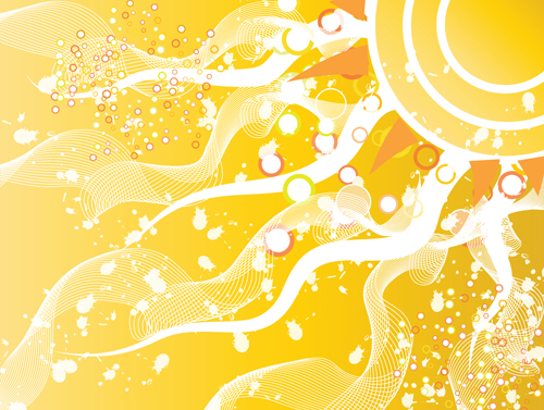 Dazzle sunshine background vector 04