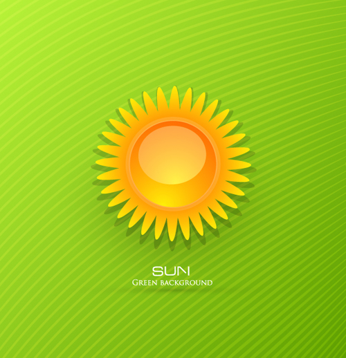 Set of Sunny day vector background 03