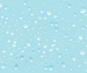 Vivid Water Drops design vector 02