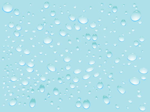 Vivid Water Drops design vector 02