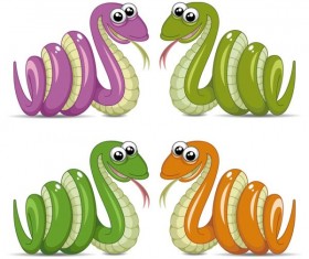 Snake 2013 Christmas design vector graphics 03