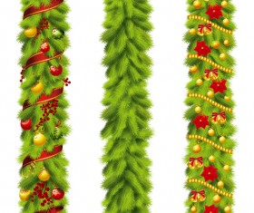 Elements of Abstract christmas tree vector material 02 free download