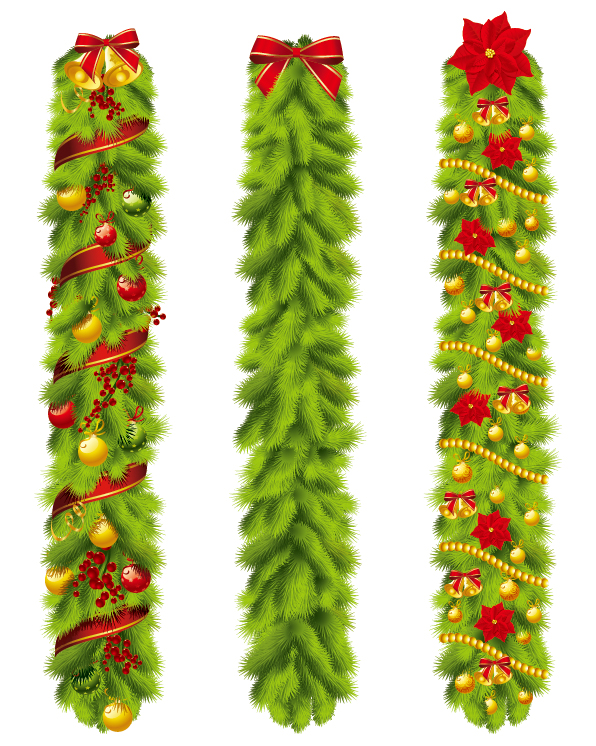 Creative Christmas design elements vector material 08 free download