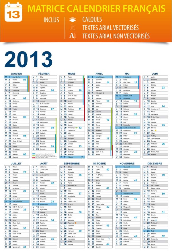 Creative 2013 Calendars design elements vector set 04