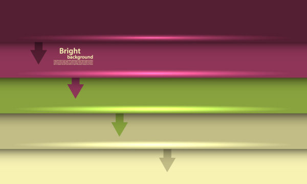 Set of Bright Level vector backgrounds 03