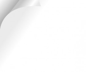 Set of Blank paper design vector material 01