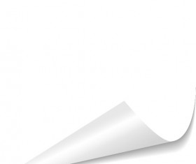 Set of Blank paper design vector material 06