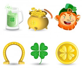 Different cartoon graphic mix vector material 05