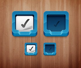 3D Option box psd material