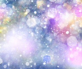 Dream light Circle vector backgrounds set 03