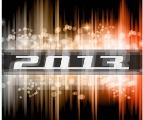 Elements of 2013 theme Backgrounds vector 02