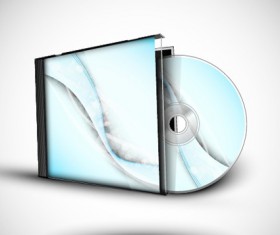 Abstract of CD Cover vector set 03