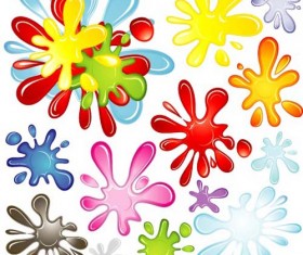 Different colors of rainbow backgrounds vector 04