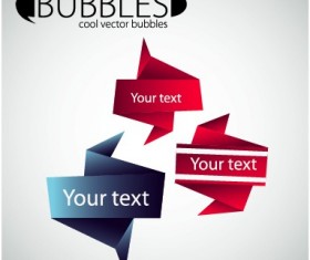 Backgrounds with 3D shapes vector graphic 05