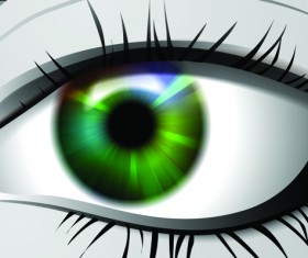 Beautiful Eyes Vector graphic 01