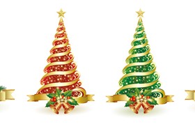 Bright 2013 New Year design vector material 04