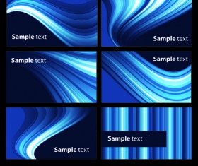 Abstract style Business Card Art vector 02