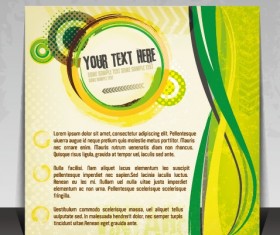 Creative Business brochure covers vector graphic 01