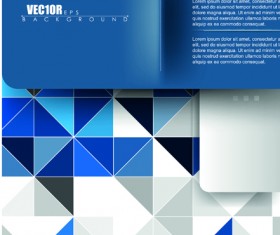 Creative Business brochure covers vector graphic 03