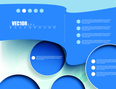 Creative Business brochure covers vector graphic 05