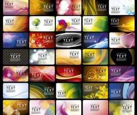 Best Business Cards vector material Collection 04