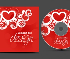 Set of Creative CD cover design vector graphics 01