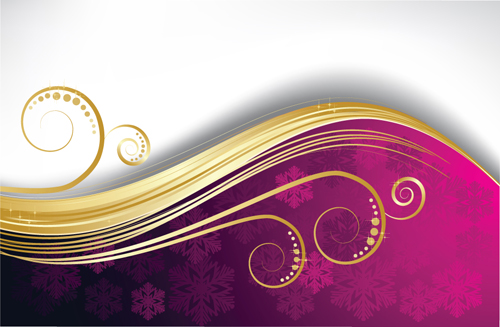 Exquisite Christmas backgrounds vector 02