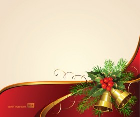 Exquisite Christmas backgrounds vector 03