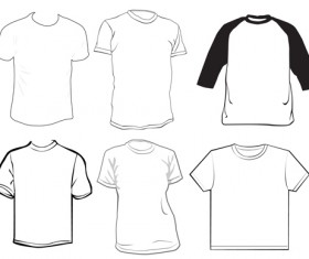 Different Clothes elements vector 02 free download